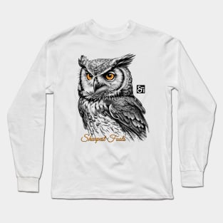 whoot whoot fool Long Sleeve T-Shirt